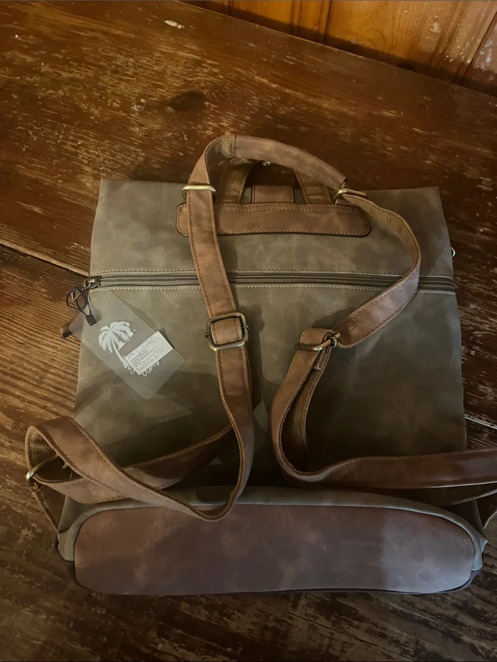 Vegan Leather Backpack NWT